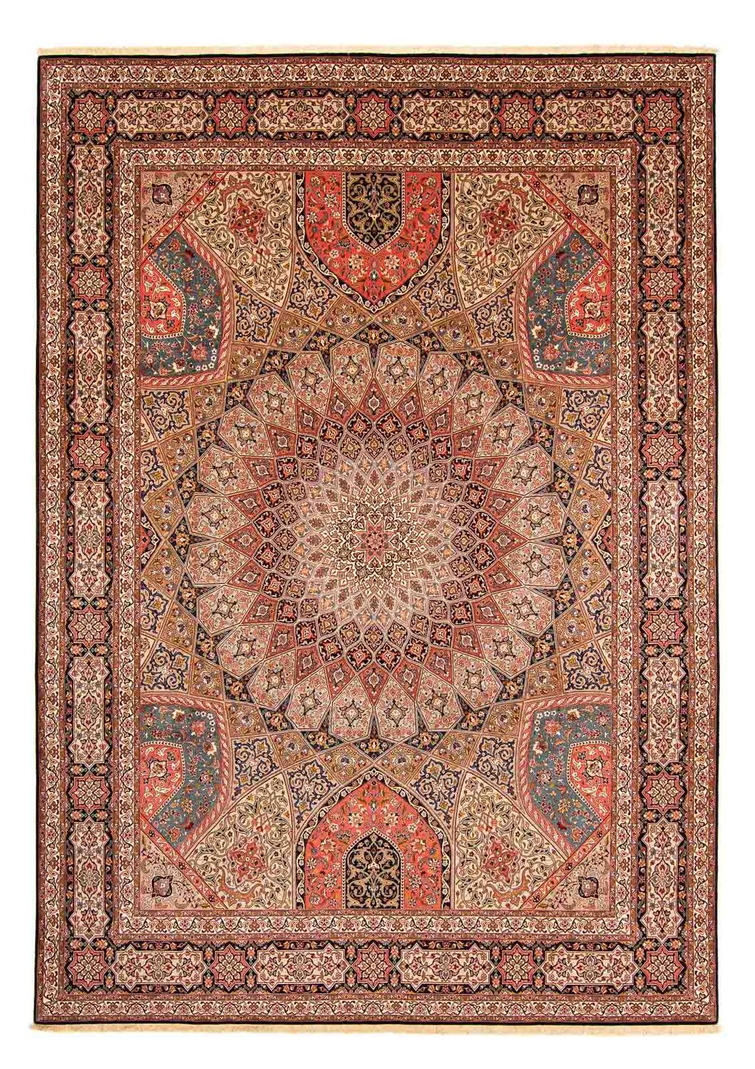 Perserteppich - Täbriz - Royal 405 x 300 cm Teppich Wohnzimmer