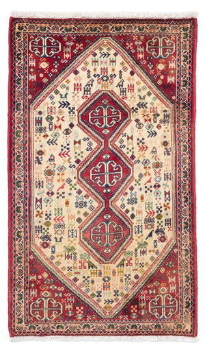 Perserteppich - Nomadic 123 x 75 cm - hellrot
