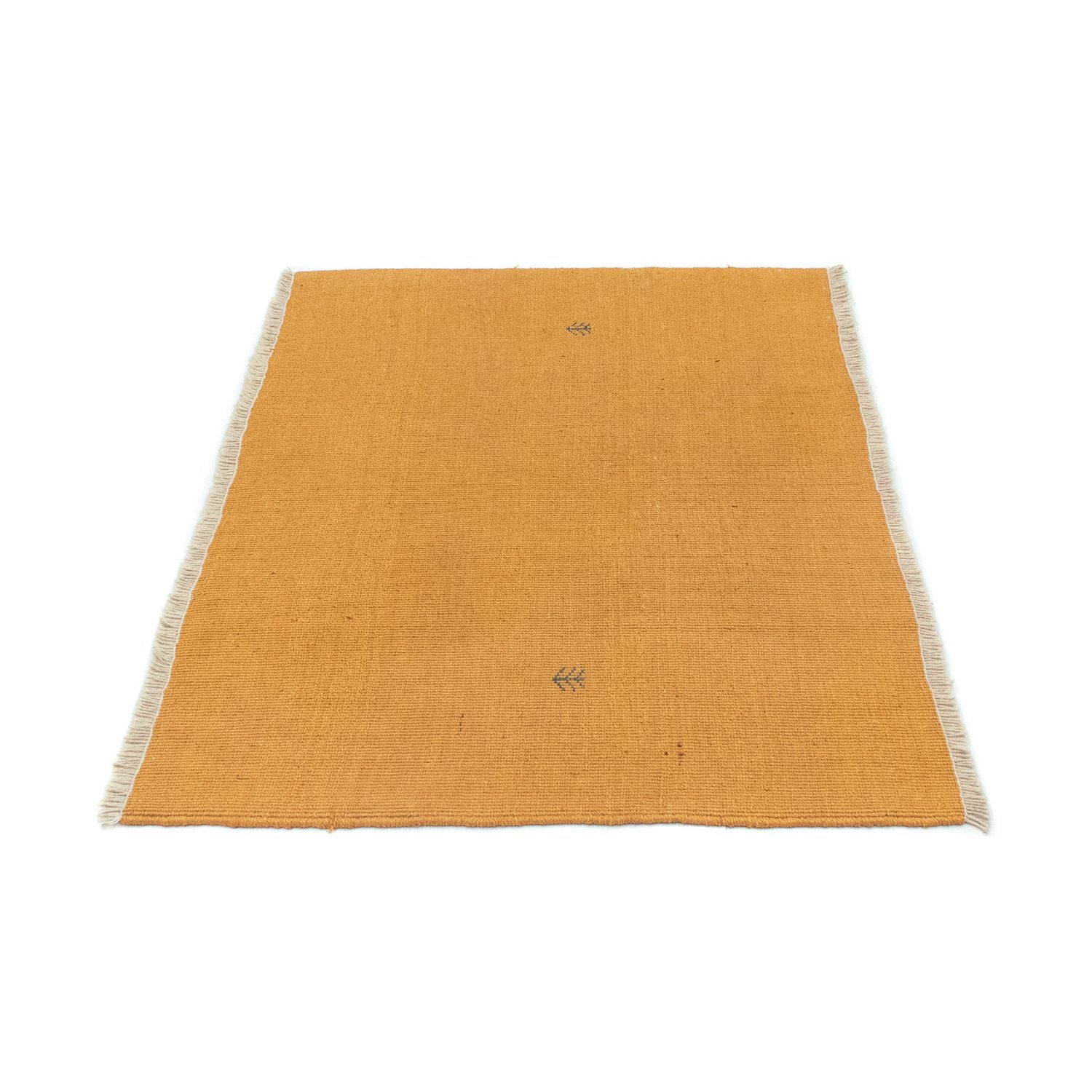 Gabbeh Teppich - Perser 123 x 78 cm - gold