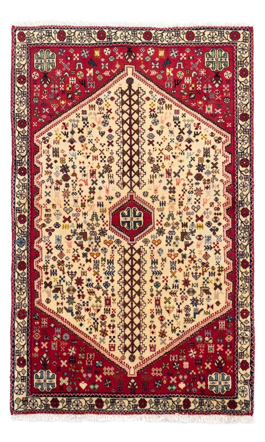 Perserteppich - Nomadic 158 x 98 cm - beige