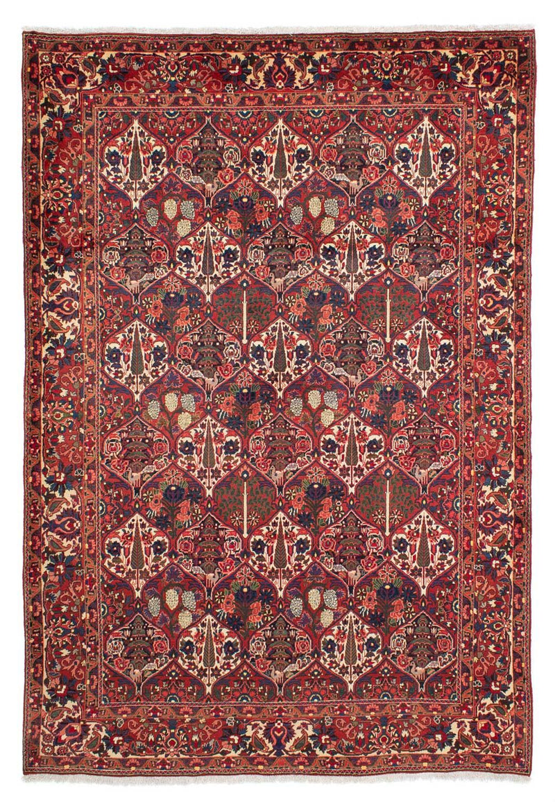 Perserteppich - Nomadic 323 x 210 cm - dunkelrot