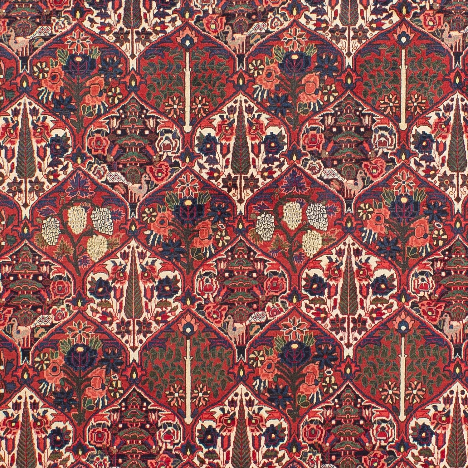 Perserteppich - Nomadic 323 x 210 cm - dunkelrot