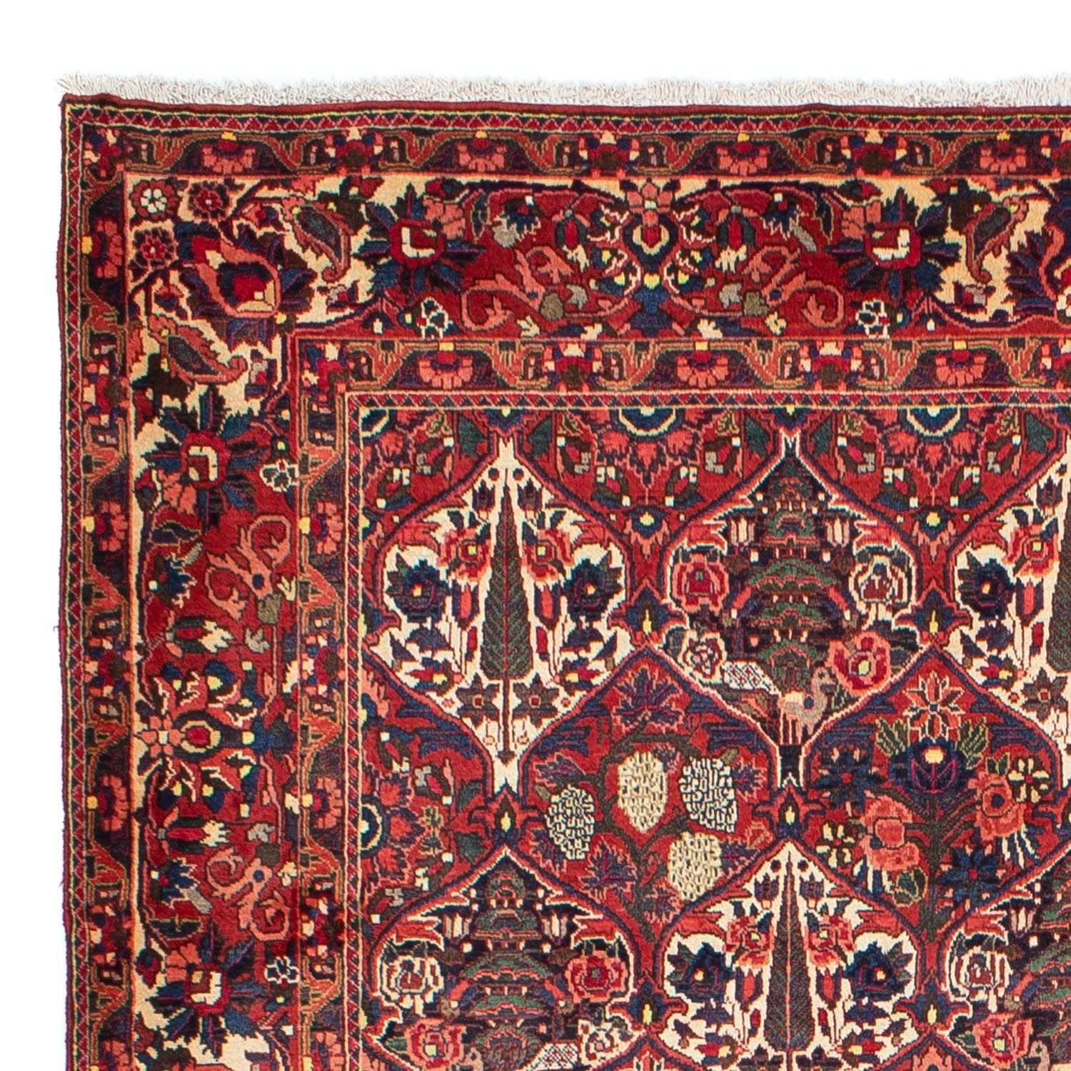 Perserteppich - Nomadic 323 x 210 cm - dunkelrot
