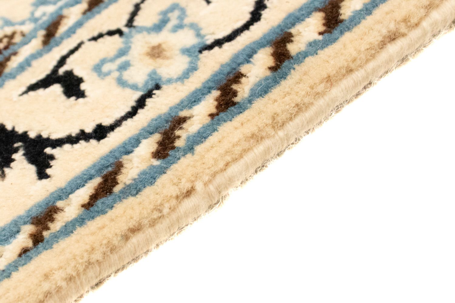Perserteppich - Nain - Royal 132 x 85 cm - beige