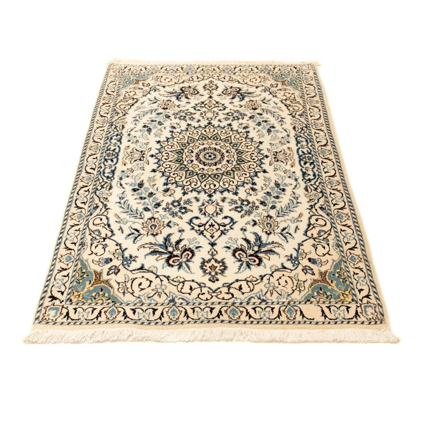 Perserteppich - Nain - Royal 132 x 85 cm - beige