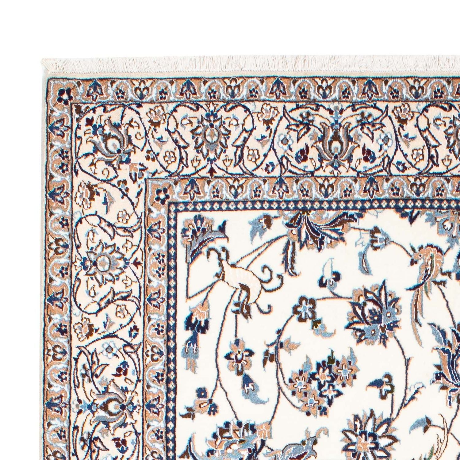 Perserteppich - Nain - Royal 261 x 155 cm Wohnzimmer Teppich