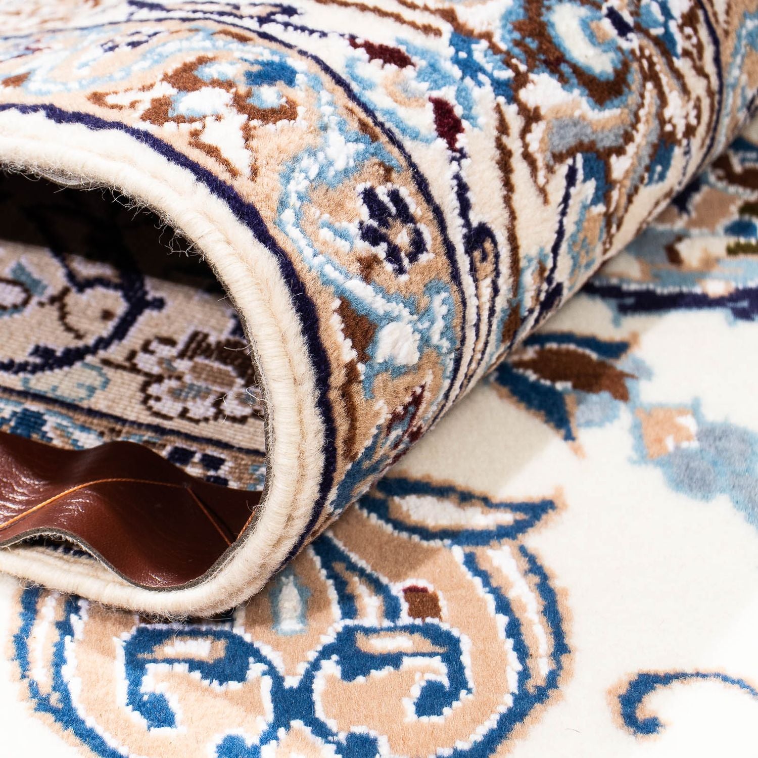 Perserteppich - Nain - Royal 261 x 155 cm Wohnzimmer Teppich