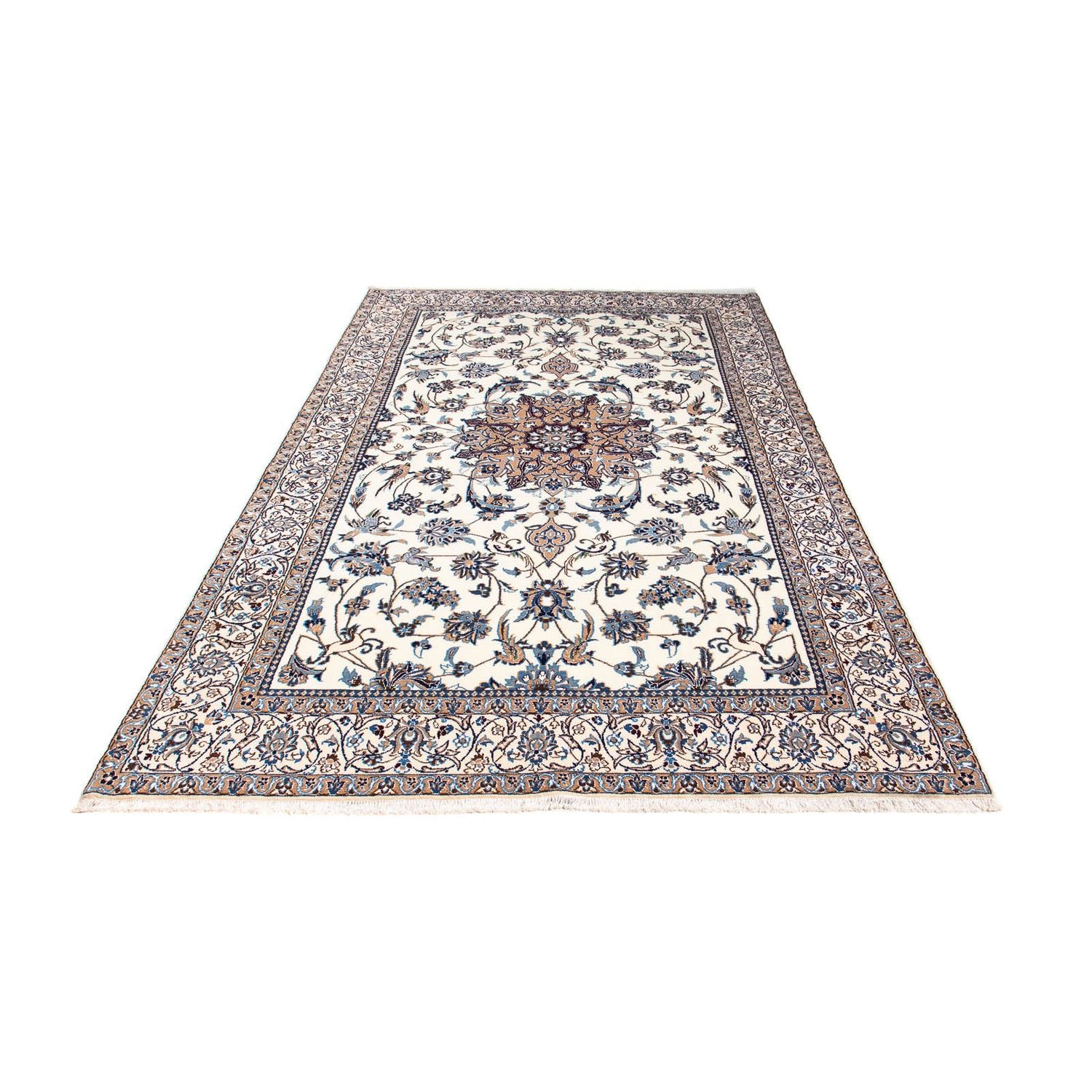 Perserteppich - Nain - Royal 261 x 155 cm Wohnzimmer Teppich