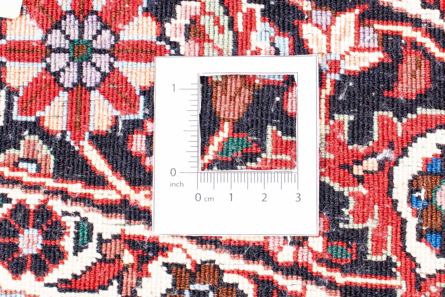 Perserteppich - Bidjar 155 x 155 cm - dunkelrot