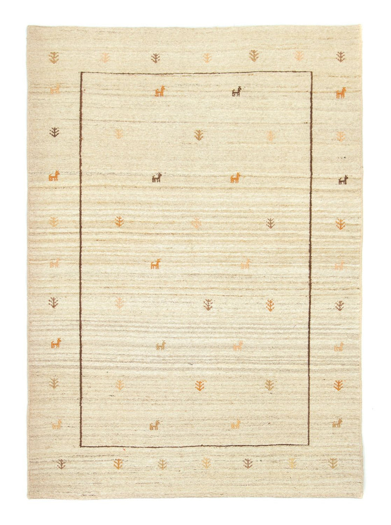 Gabbeh Teppich - Perser 172 x 123 cm - beige