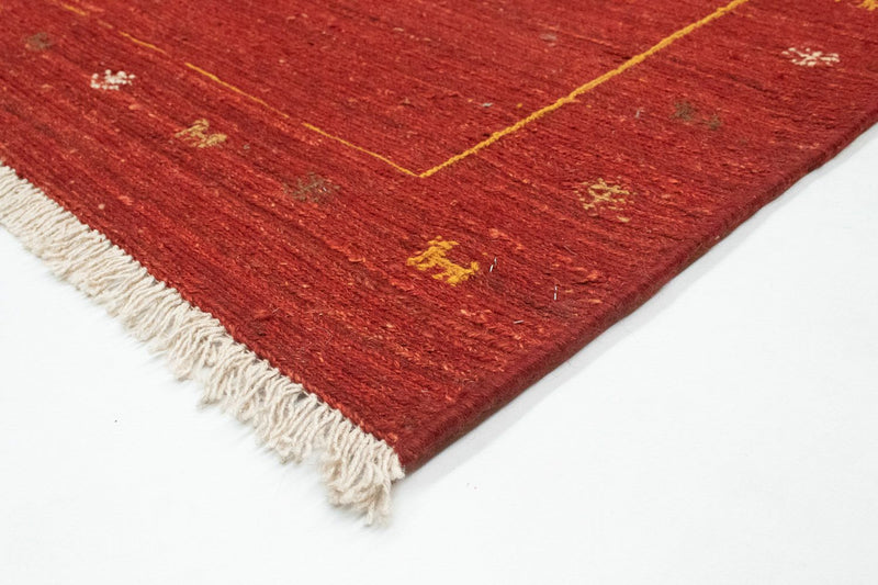 Gabbeh Teppich - Perser 175 x 112 cm - rot