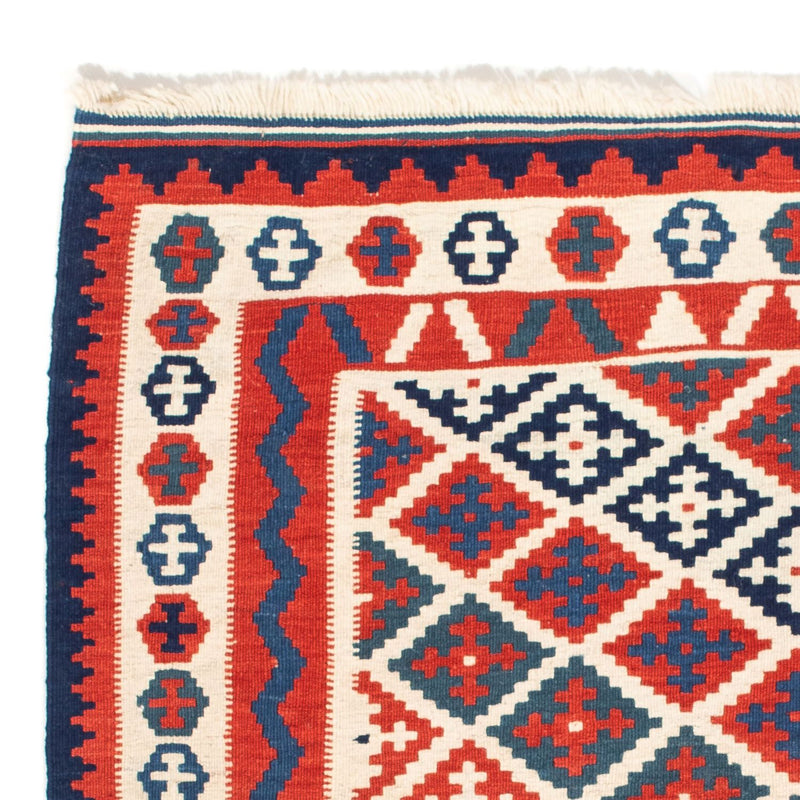Kelim Teppich - Oriental 104 x 100 cm - mehrfarbig