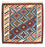 Kelim Teppich - Oriental 104 x 100 cm - dunkelblau