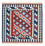 Kelim Teppich - Oriental 103 x 100 cm - dunkelblau