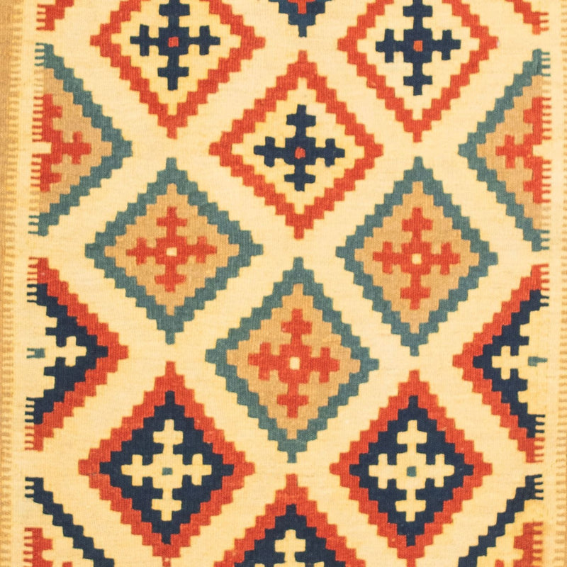 Kelim Teppich - Oriental 105 x 103 cm - mehrfarbig