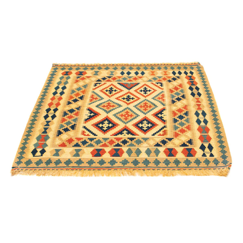 Kelim Teppich - Oriental 105 x 103 cm - mehrfarbig