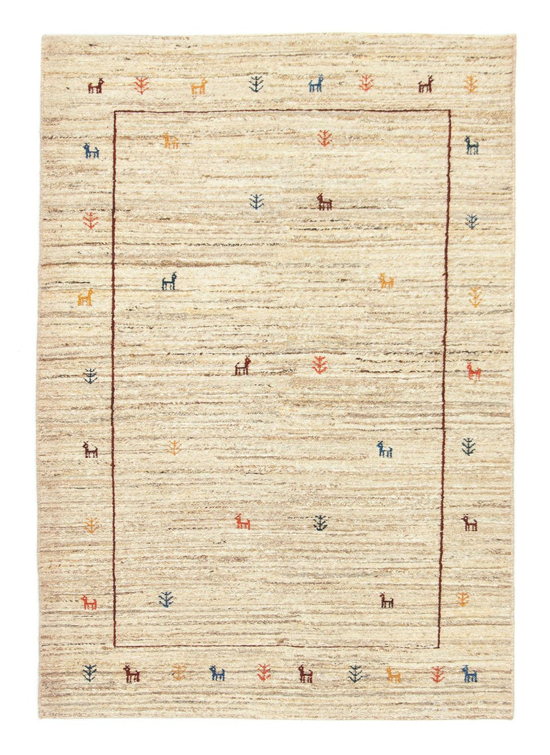 Gabbeh Teppich - Perser 174 x 121 cm - beige