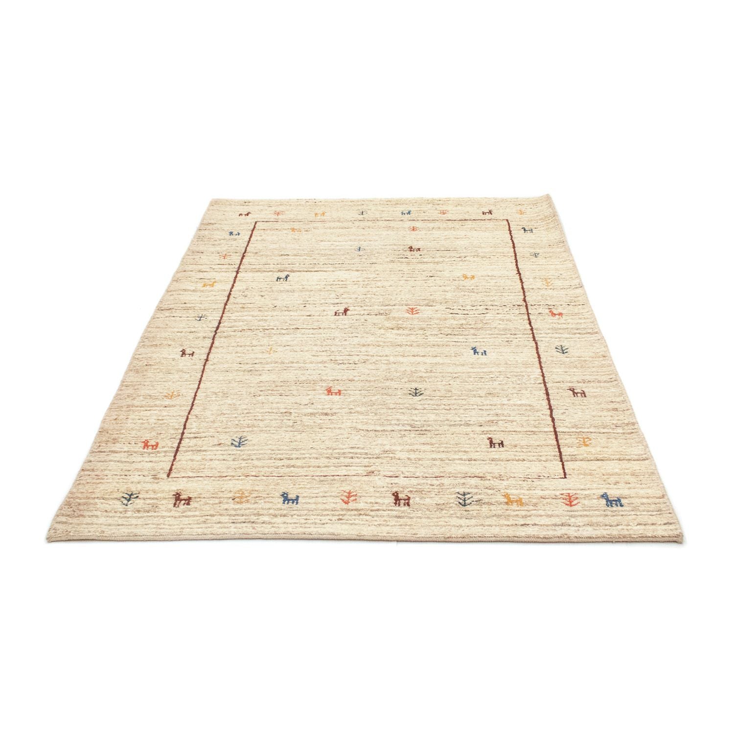 Gabbeh Teppich - Perser 174 x 121 cm - beige