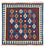 Kelim Teppich - Oriental 104 x 100 cm - dunkelblau