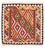 Kelim Teppich - Oriental 108 x 104 cm - orange