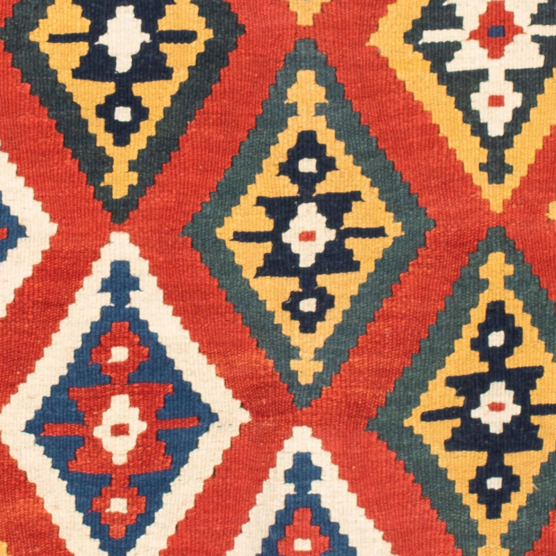 Kelim Teppich - Oriental 108 x 104 cm - orange