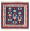 Kelim Teppich - Oriental 100 x 98 cm - dunkelblau