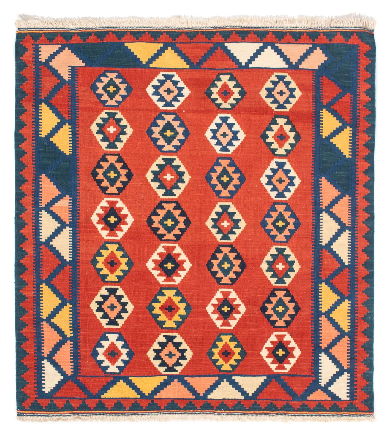 Kelim Teppich - Oriental 106 x 99 cm