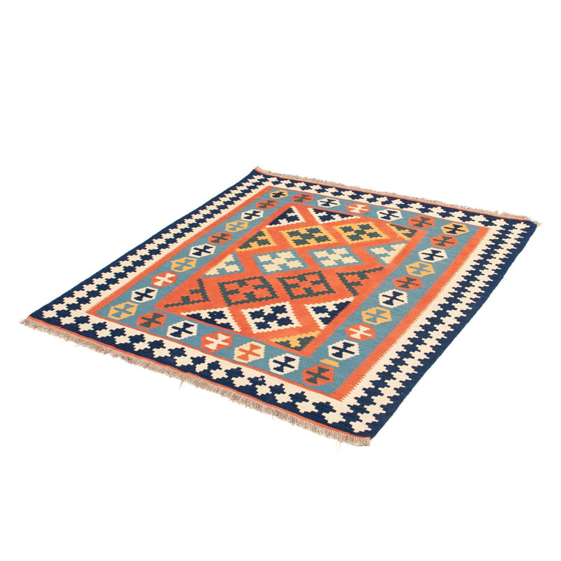 Kelim Teppich - Oriental 106 x 106 cm - orange