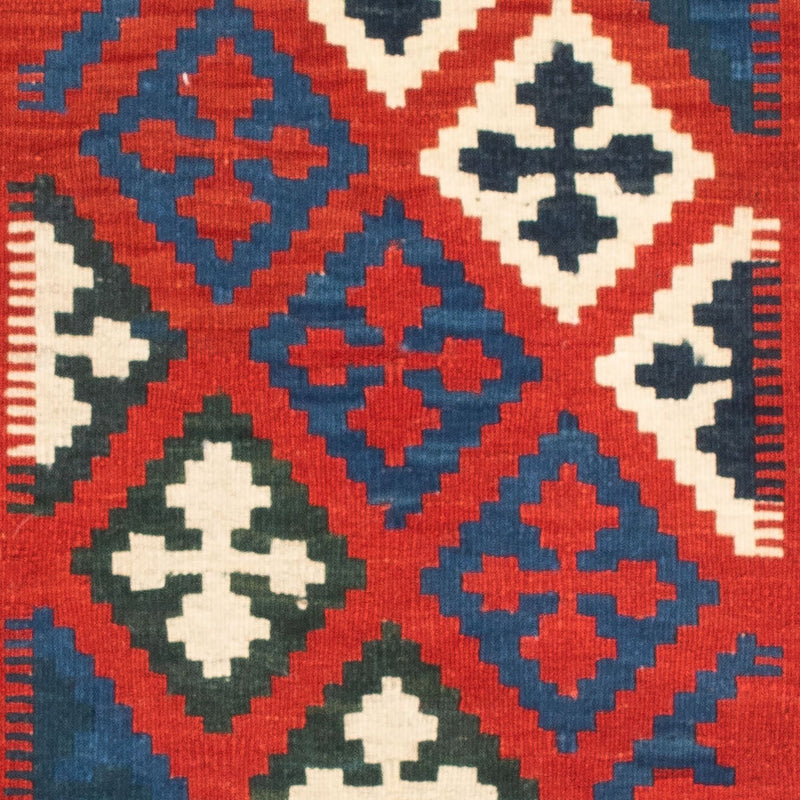 Kelim Teppich - Oriental 105 x 102 cm - mehrfarbig