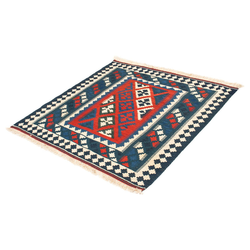 Kelim Teppich - Oriental 105 x 102 cm - mehrfarbig