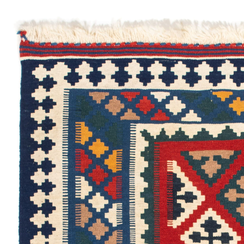 Kelim Teppich - Oriental 104 x 98 cm - blau