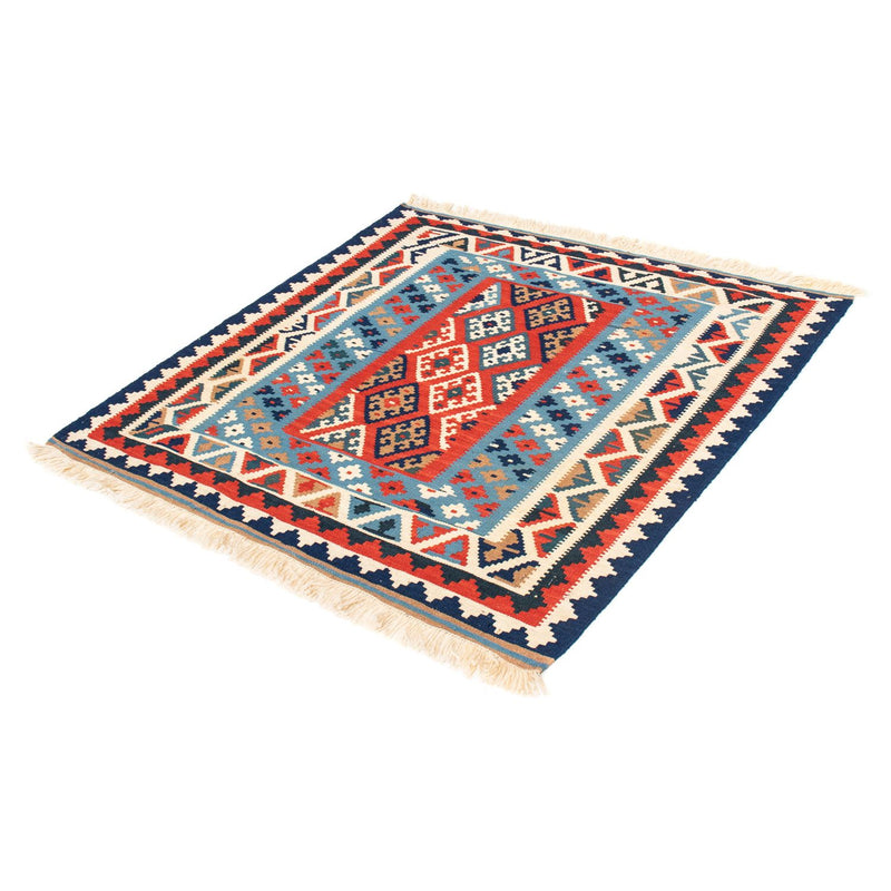 Kelim Teppich - Oriental 104 x 100 cm - mehrfarbig