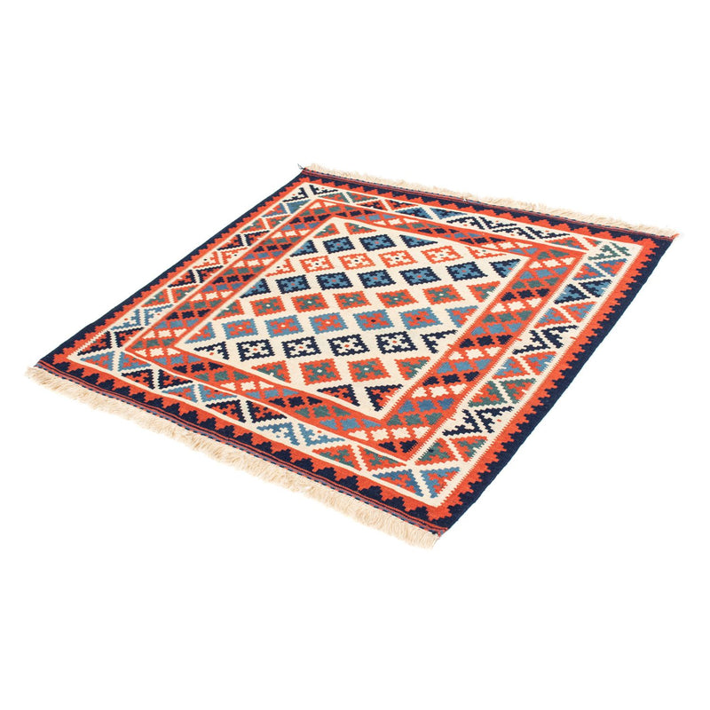 Kelim Teppich - Oriental 110 x 104 cm - rost