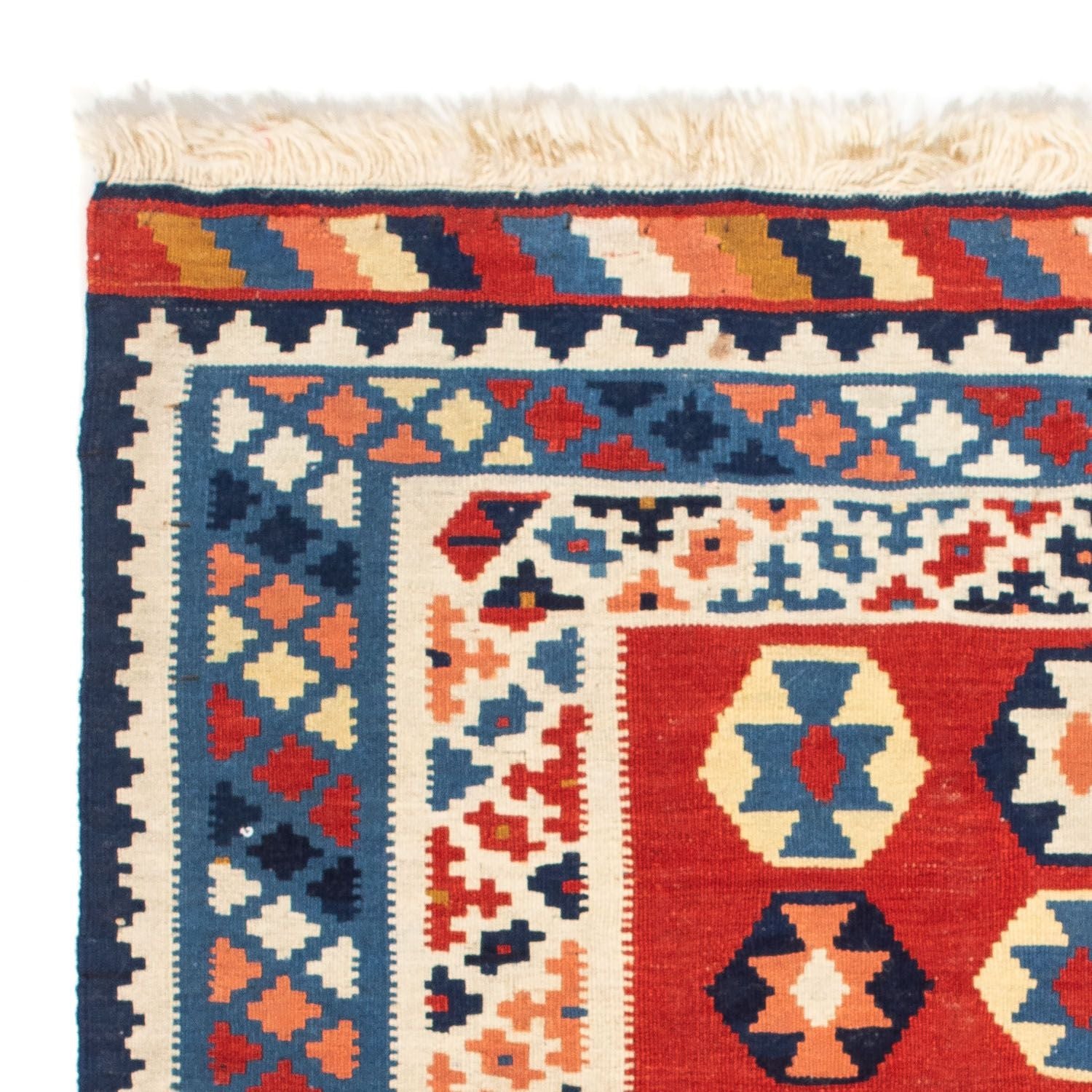 Kelim Teppich - Oriental 110 x 105 cm - blau