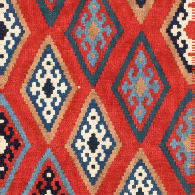 Kelim Teppich - Oriental 100 x 98 cm - blau