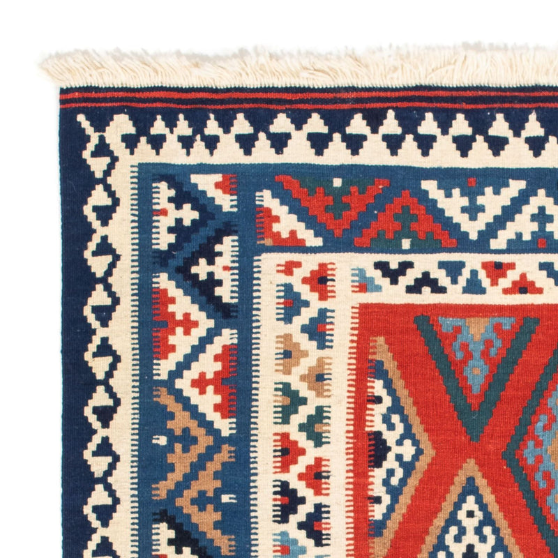 Kelim Teppich - Oriental 100 x 98 cm - blau