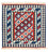 Kelim Teppich - Oriental 100 x 100 cm - blau