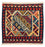 Kelim Teppich - Oriental 110 x 109 cm - rot