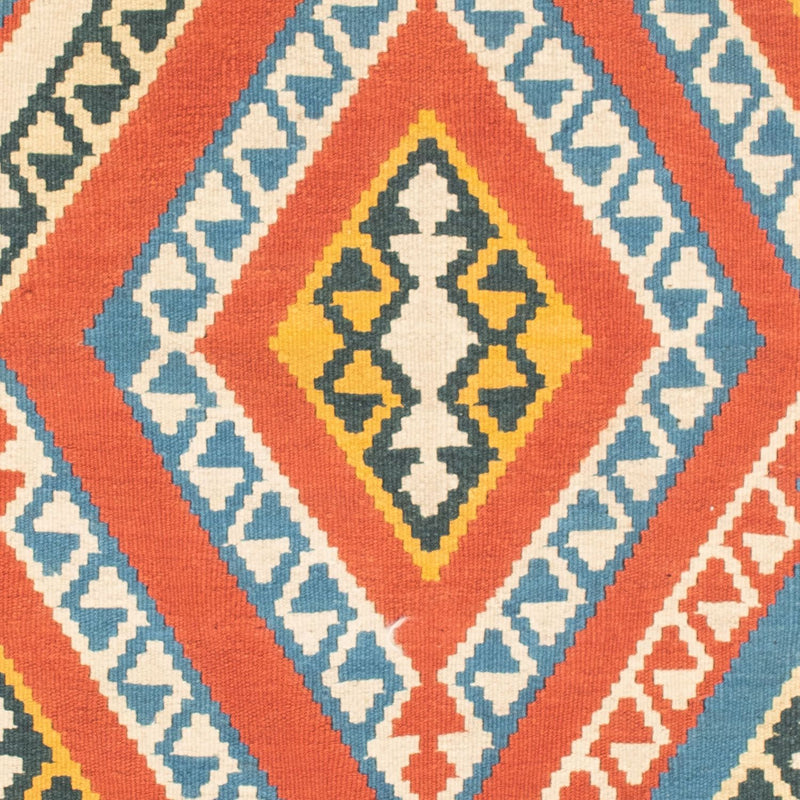 Kelim Teppich - Oriental 107 x 100 cm - orange