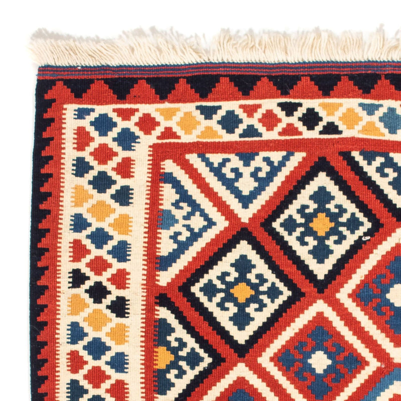 Kelim Teppich - Oriental 106 x 105 cm - rot