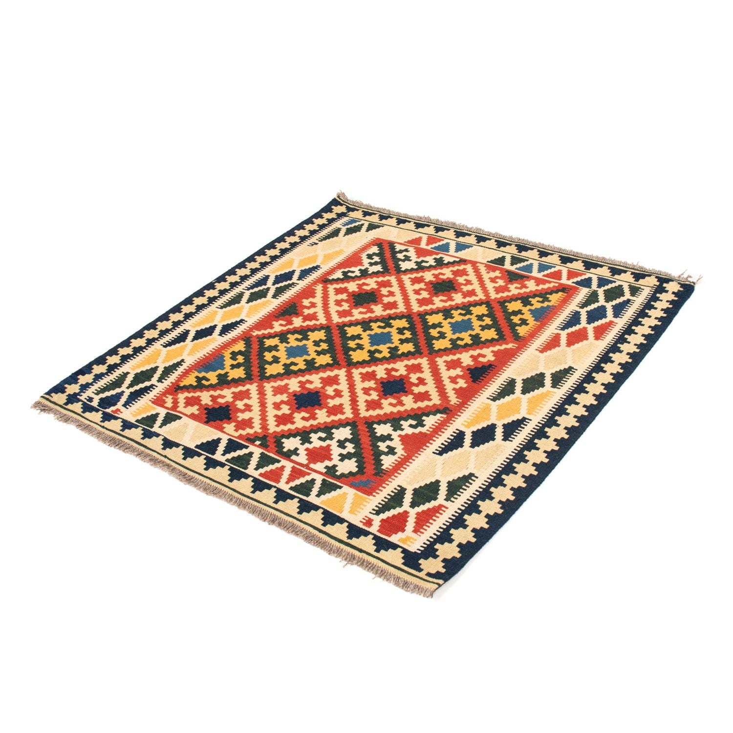 Kelim Teppich - Oriental 103 x 101 cm - beige
