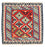 Kelim Teppich - Oriental 105 x 105 cm - rot