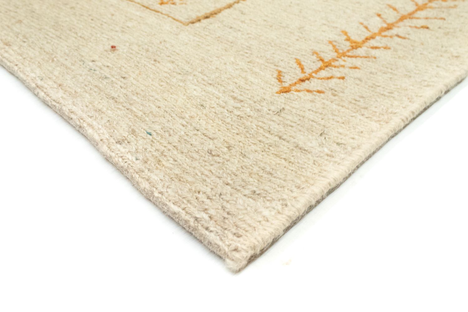 Gabbeh Teppich - Perser 188 x 139 cm - beige