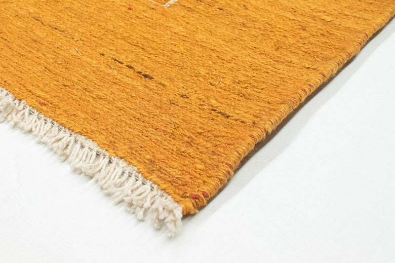 Gabbeh Teppich - Perser 188 x 123 cm - gold
