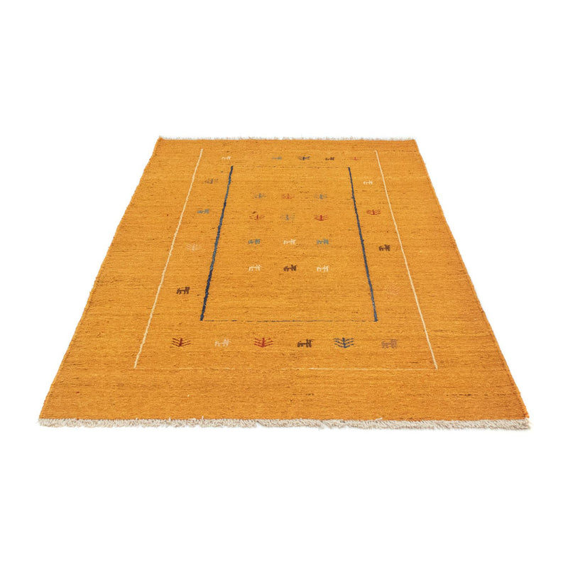 Gabbeh Teppich - Perser 188 x 123 cm - gold