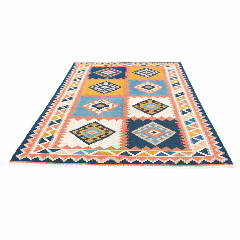 Kelim Teppich - Oriental 200 x 159 cm - blau