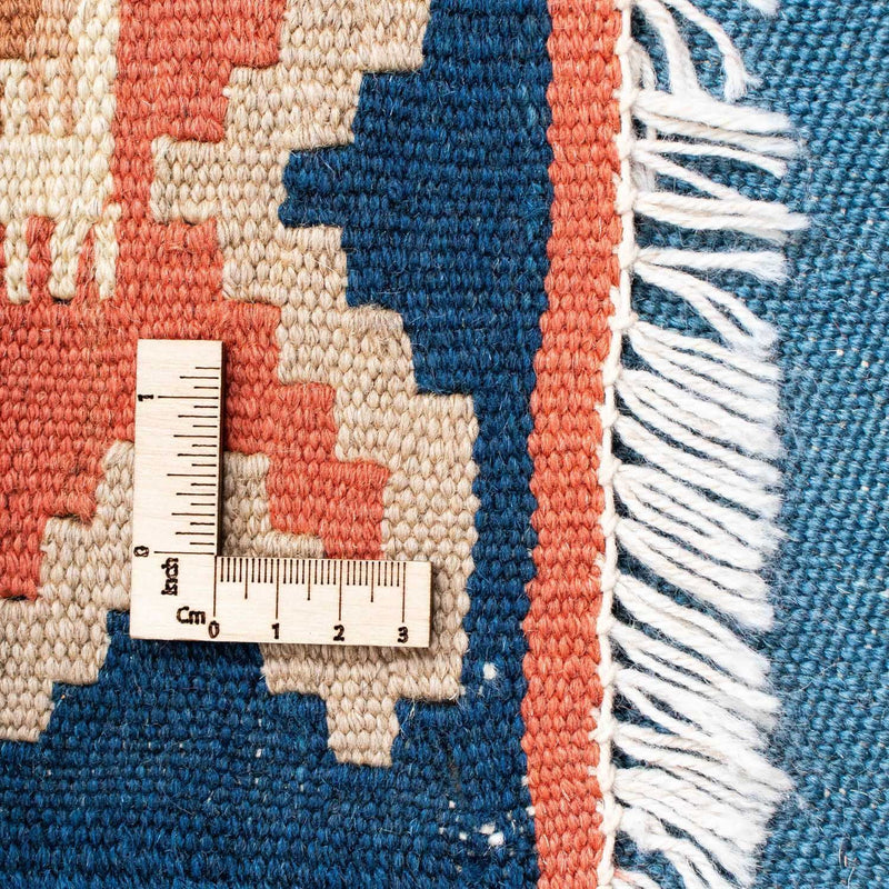 Kelim Teppich - Oriental 200 x 159 cm - blau