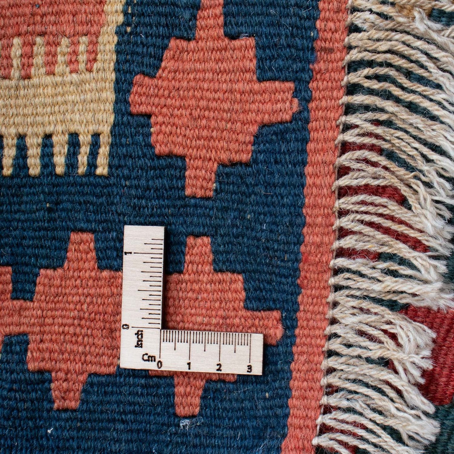 Kelim Teppich - Oriental 168 x 118 cm - blau