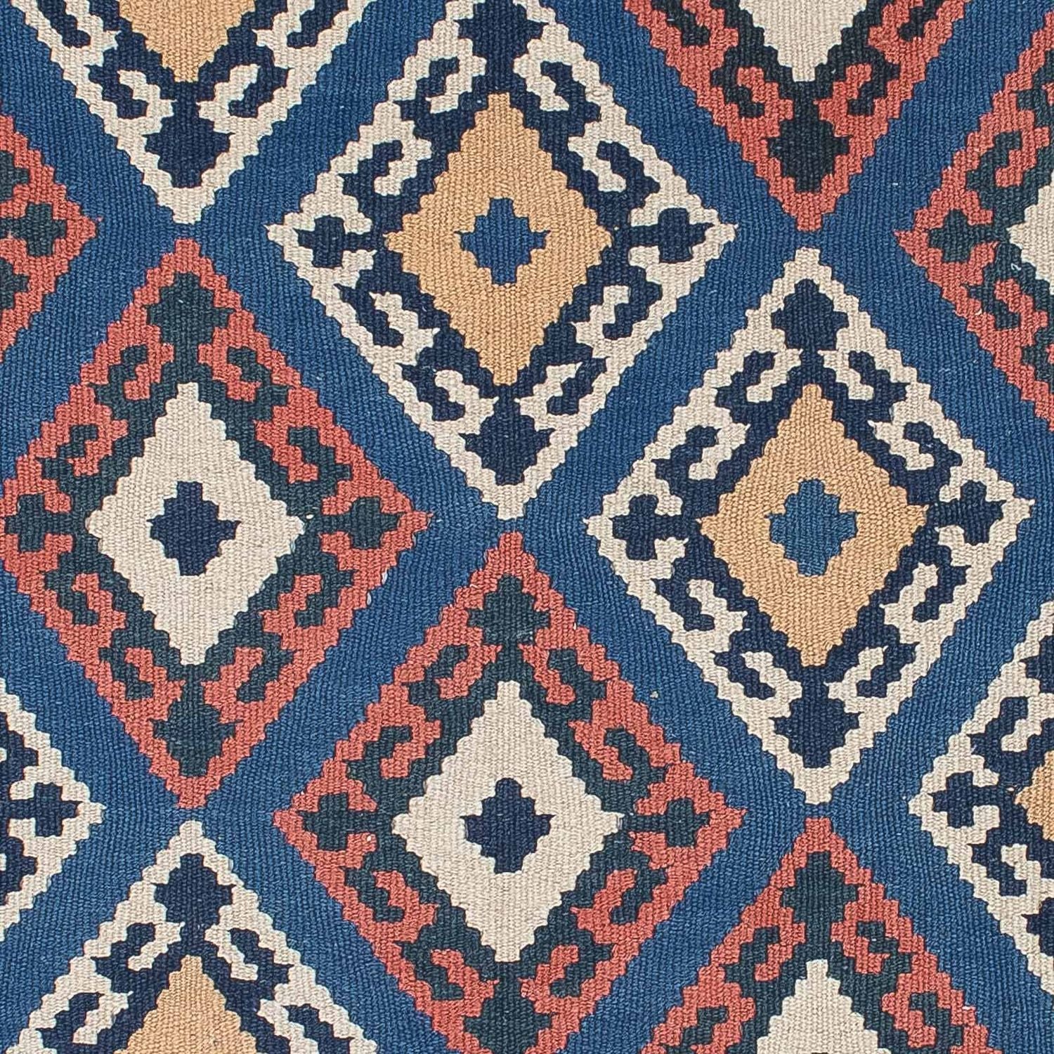 Kelim Teppich - Oriental 172 x 115 cm - blau