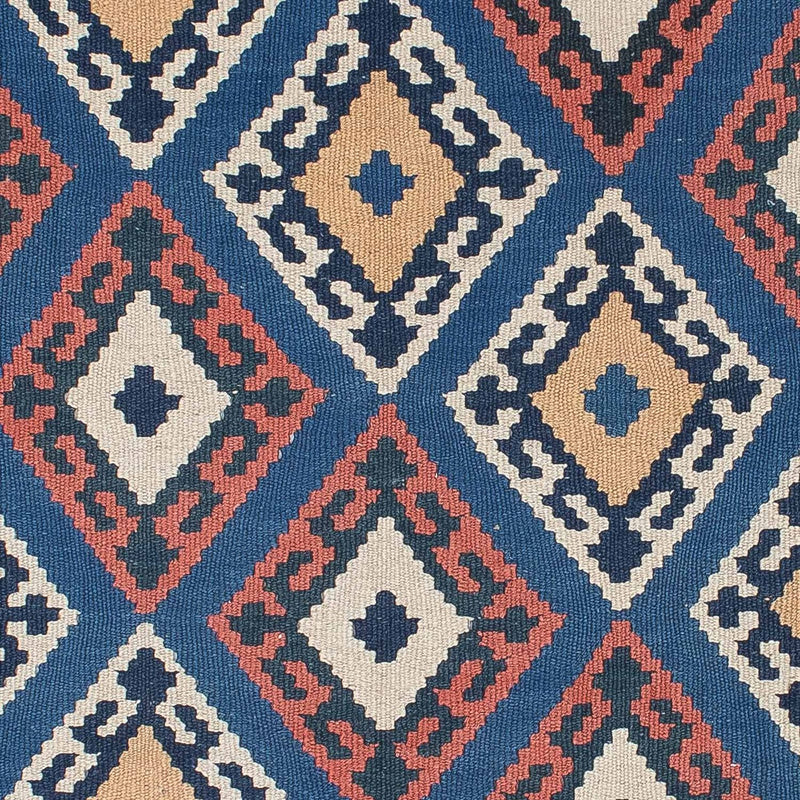 Kelim Teppich - Oriental 172 x 115 cm - blau